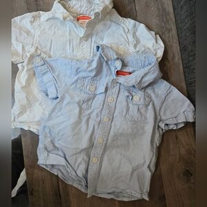 Light Blue and White Button Down Shirts